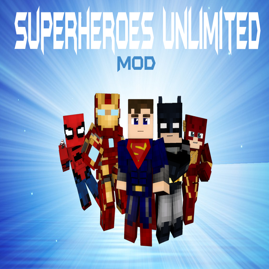 superheroes unlimited mod for 1.12.2